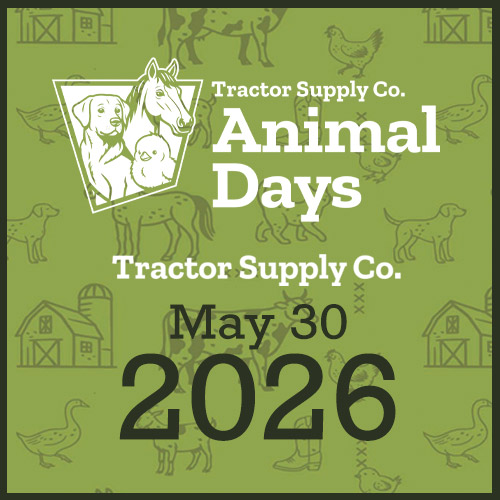 Animal Days Event: 5/30/26