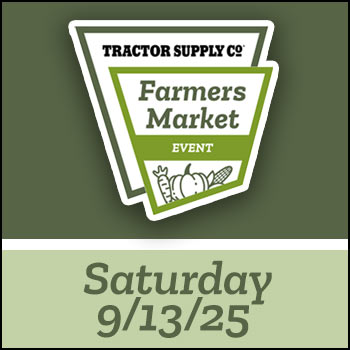 Farmers Market: 9/13/25
